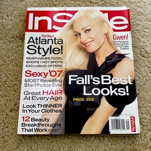 In style magazine. Atlanta edition. Gwen Stefani cover. September 2007